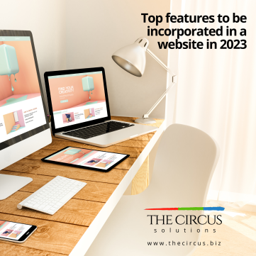 The top features to be incorporated in a website in 2023