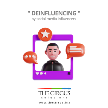 Deinfluencing – by social media influencers