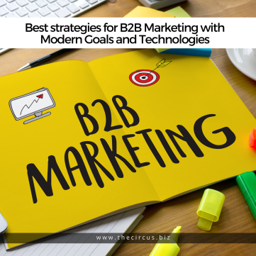 Best strategies for B2B Marketing with Modern Goals and Technologies
