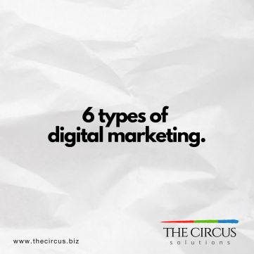 Different types of Digital Marketing?