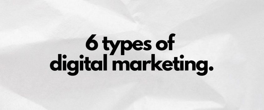 Different types of Digital Marketing?