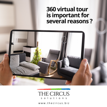 A 360 virtual tour is important for several reasons :